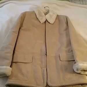 Jones New York Shearling coat